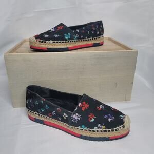 Diane Von Furstenberg- Women's Tulum Espadrilles- Shoes- Navy- Size 6